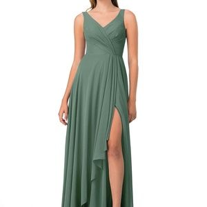 Azazie Calvi dress eucalyptus size 12